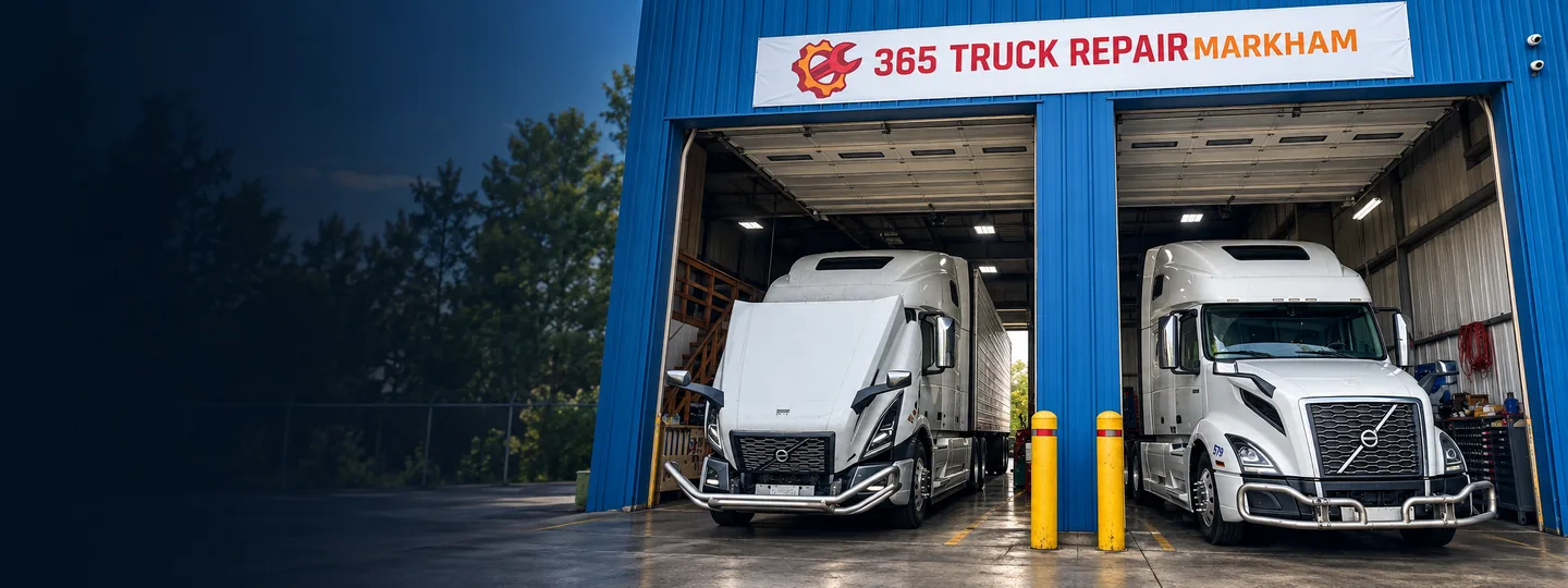 365 Truck Repair Markham service bay