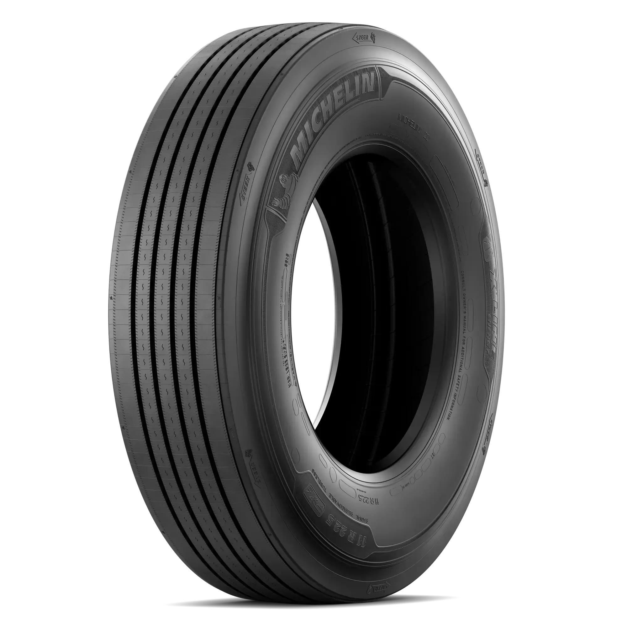 Michelin XLEZ model reference photo; listed size and ply are unverified