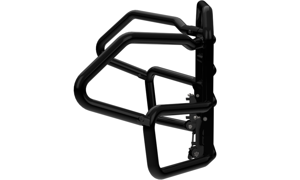 Reference guard viewed from the side