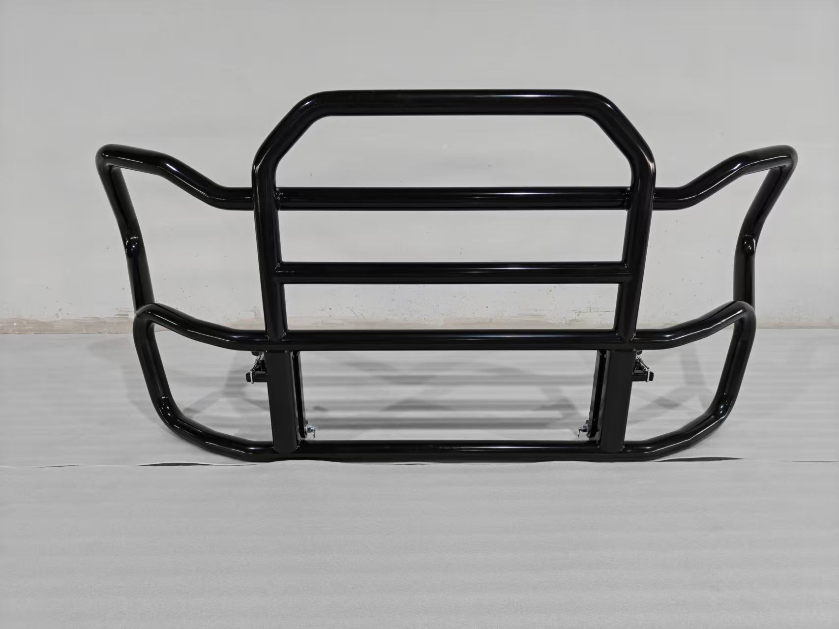 Black heavy-duty front guard